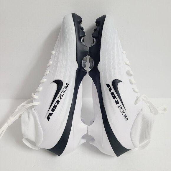 NEW Nike Air Zoom Vapor Pro 1 Football Cleats IB2495-105 Size 11 White Black main image 4